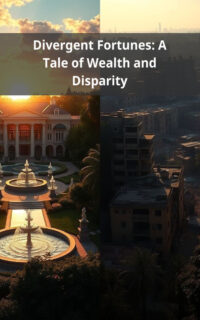 Divergent Fortunes: A Tale of Wealth and Disparity