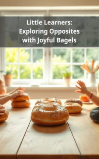 Little Learners: Exploring Opposites with Joyful Bagels