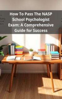 How To Pass The NASP School Psychologist Exam: A Comprehensive Guide for Success