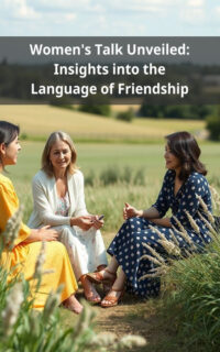 Women's Talk Unveiled: Insights into the Language of Friendship