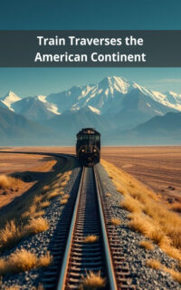 Train Traverses the American Continent