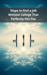 Steps to Find a Job Without College That Perfectly Fits You