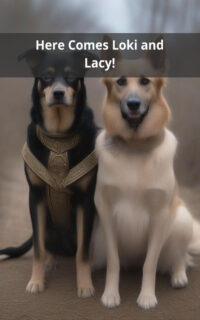 Here Comes Loki and Lacy!