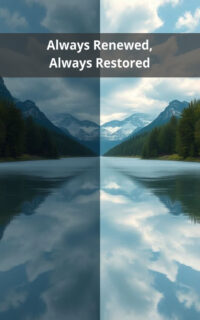 Always Renewed, Always Restored