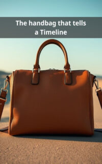 The handbag that tells a Timeline
