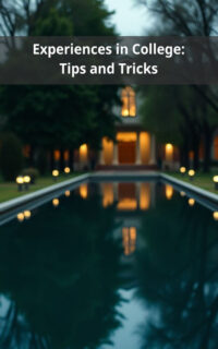 Experiences in College: Tips and Tricks