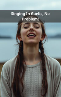 Singing In Gaelic, No Problem!
