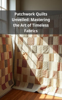Patchwork Quilts Unveiled: Mastering the Art of Timeless Fabrics