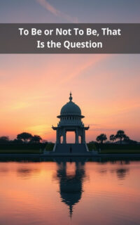 To Be or Not To Be, That Is the Question