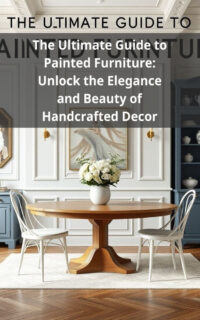 The Ultimate Guide to Painted Furniture: Unlock the Elegance and Beauty of Handcrafted Decor