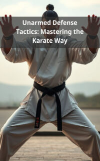 Unarmed Defense Tactics: Mastering the Karate Way