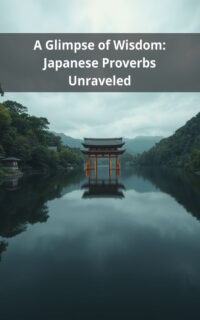 A Glimpse of Wisdom: Japanese Proverbs Unraveled