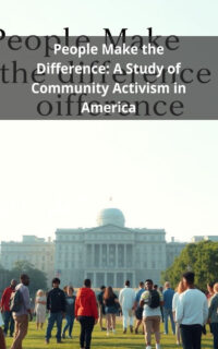 People Make the Difference: A Study of Community Activism in America