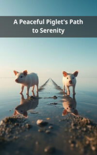 A Peaceful Piglet's Path to Serenity