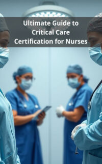 Ultimate Guide to Critical Care Certification for Nurses