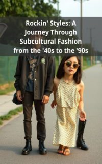 Rockin' Styles: A Journey Through Subcultural Fashion from the '40s to the '90s