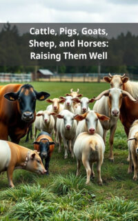 Cattle, Pigs, Goats, Sheep, and Horses: Raising Them Well