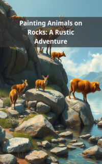 Painting Animals on Rocks: A Rustic Adventure