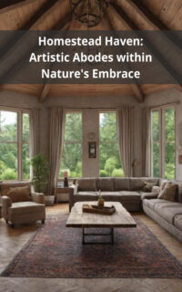 Homestead Haven: Artistic Abodes within Nature's Embrace