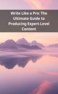 Write Like a Pro: The Ultimate Guide to Producing Expert-Level Content