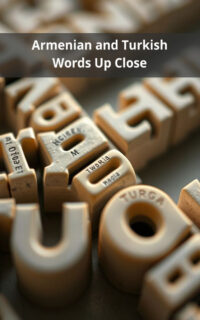 Armenian and Turkish Words Up Close