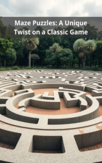 Maze Puzzles: A Unique Twist on a Classic Game