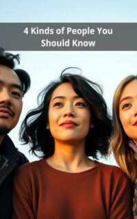 4 Kinds of People You Should Know