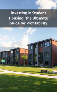 Investing in Student Housing: The Ultimate Guide for Profitability