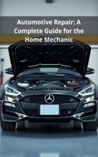 Automotive Repair: A Complete Guide for the Home Mechanic