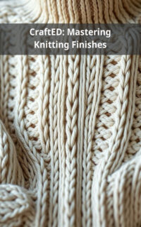 CraftED: Mastering Knitting Finishes